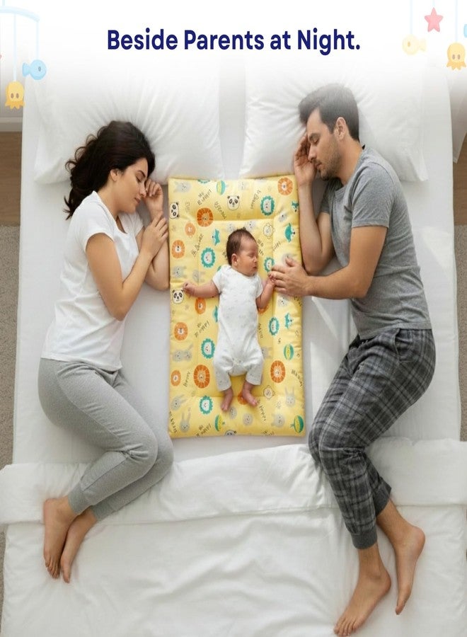 Toddylon Newborn Baby Essentials Kit Combo Set (0-6 Months) | New Born Baby Gift Set & Hospital Bag Kit | Unisex Infants Combo for Newborns Infant Boys & Girls (Yellow) - Image 2