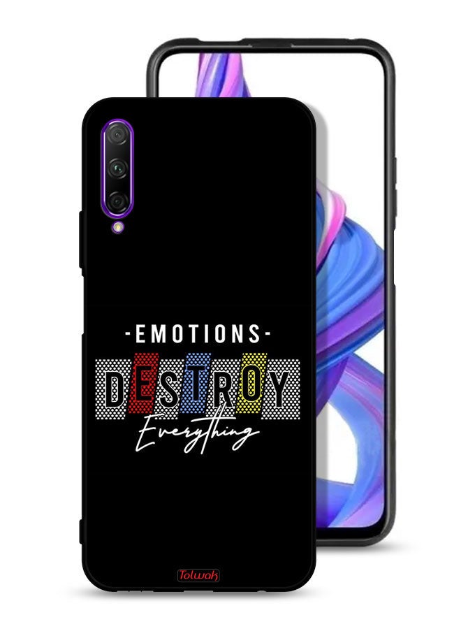 Tolwak Honor 9X Pro Protective Case Cover Emotions Destroy Everything - Image 1
