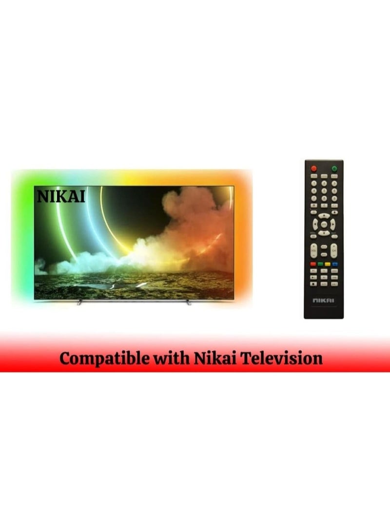 نيكاي جهاز تحكم عن بعد لتلفزيون نيكاي الذكي LED LCD - Image 3