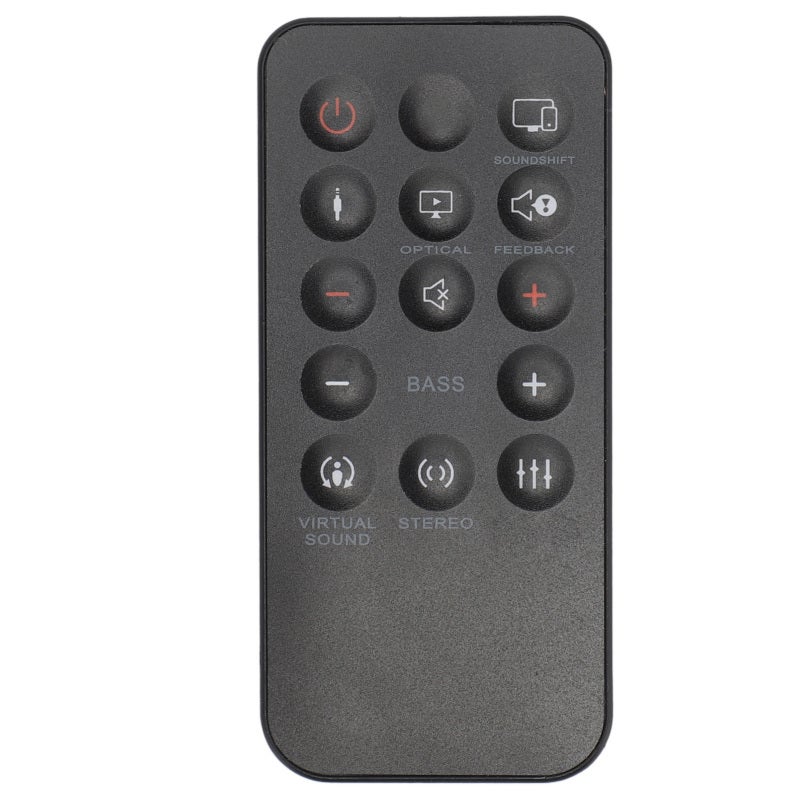 هارمان جهاز تحكم عن بُعد لسماعات الشريط الصوتي SB250 STV280 سينما - مصنوع من مادة ABS المتينة - بديل مثالي لجهاز تحكم عن بُعد لسماعات الشريط الصوتي للمسرح المنزلي - Image 1