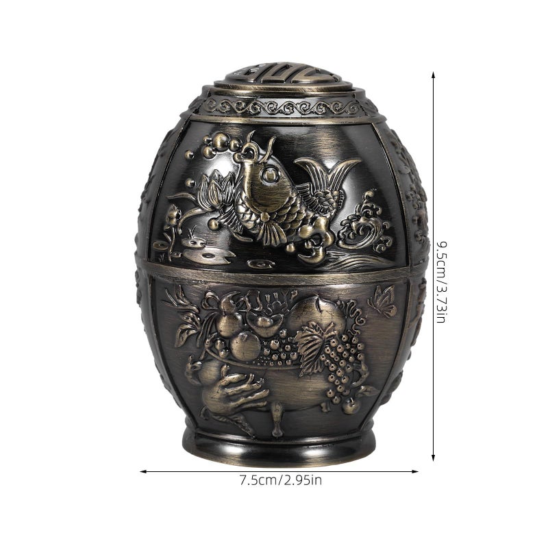 Copper Press Type Toothpick Holder Portable Desktop Dispenser For Home And Travel - Image 3