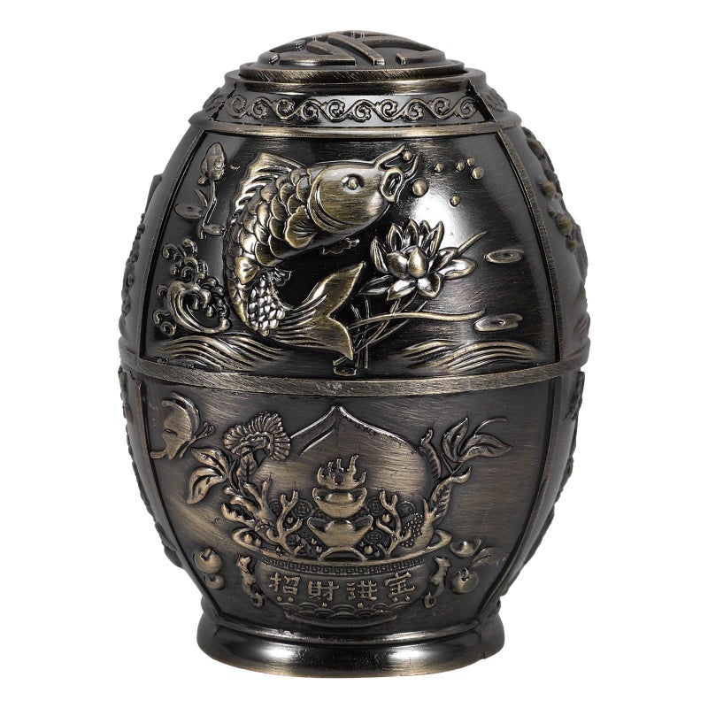 Copper Press Type Toothpick Holder Portable Desktop Dispenser For Home And Travel - Image 2