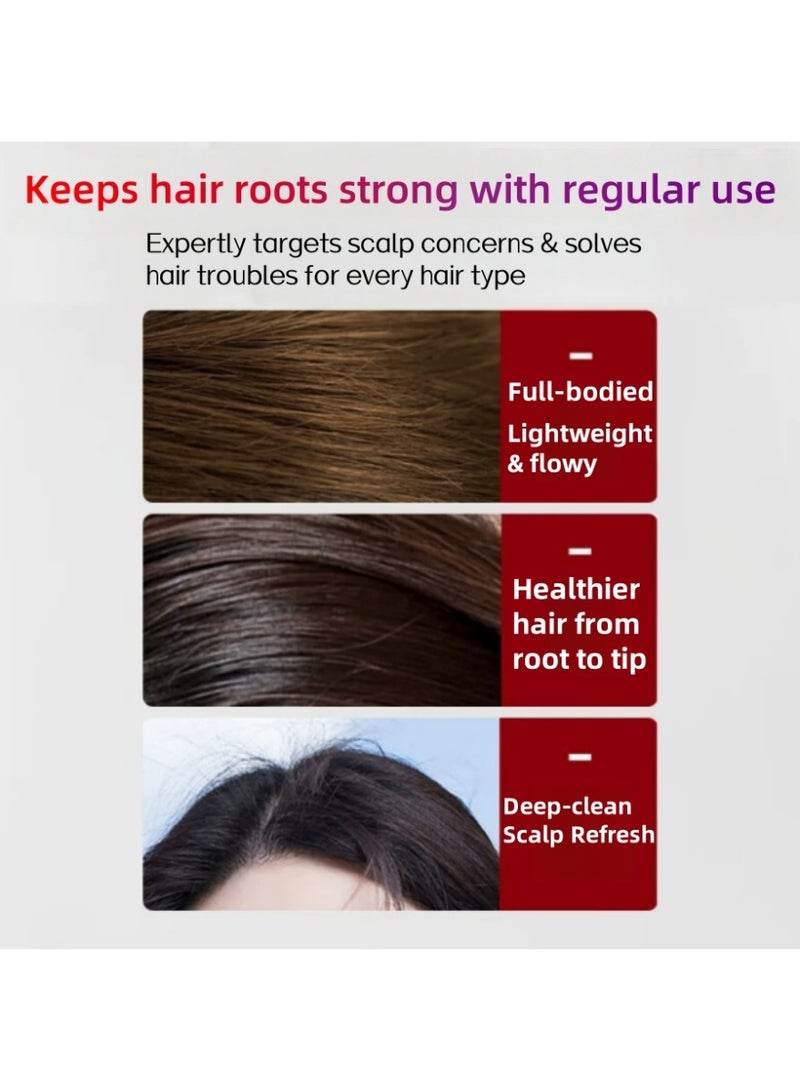 بيوكسين شامبو بيوكسين المضاد للزيوت 8 أضعاف | مثبت سريرياً أنه يقلل الدهون بنسبة 78٪ ويزيد الكثافة 27٪ | بيوتين + كافيين لتقوية الجذور | متوازن بـ pH5.5 | صنع في تركيا (300 مل) - Image 2