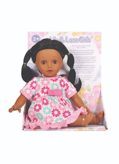 Lotus Soft-Bodied Baby Doll – Afro-American  11.5 Inch  - Image 1