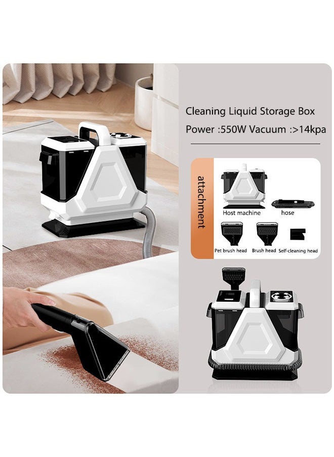 OASIS DESERT - Carpet Fabric Cleaning Machine Sofa, Carpet, Car, Mattress, Doll And Other Household Cleaning Machine Dry And Wet Spray Brush Cleaning Stains Vacuum Cleaner - Image 1