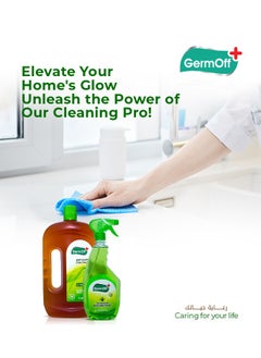 GermOff PROMO- ANTISEPTIC 1LTR+ FREE Surface Disinfectant 750ml  - Image 3
