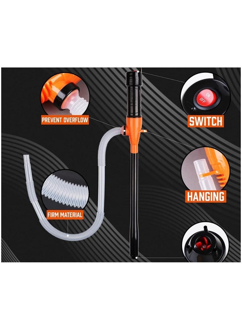portable electric pump Multi-Function Portable Battery Operated Liquid Transfer Pump Portable Pump for Gas Diesel Water Fuel Water Fish Tank - Image 3
