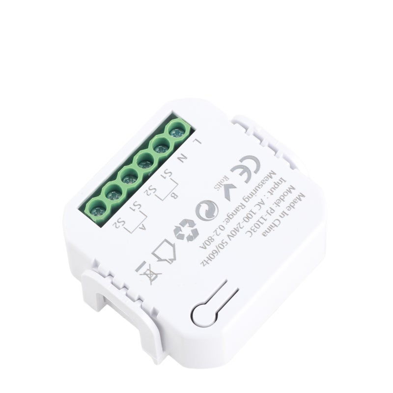 Smart Power Meter White WiFi Enabled - Real Time Monitoring Bidirectional Energy Meter for Smart Home Solar System Energy Management - Image 4