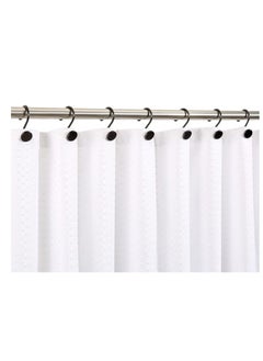 Generic Shower Curtain Hooks Set of 12  - Image 4