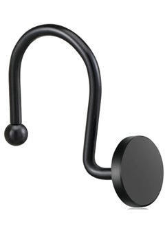 Generic Shower Curtain Hooks Set of 12  - Image 2