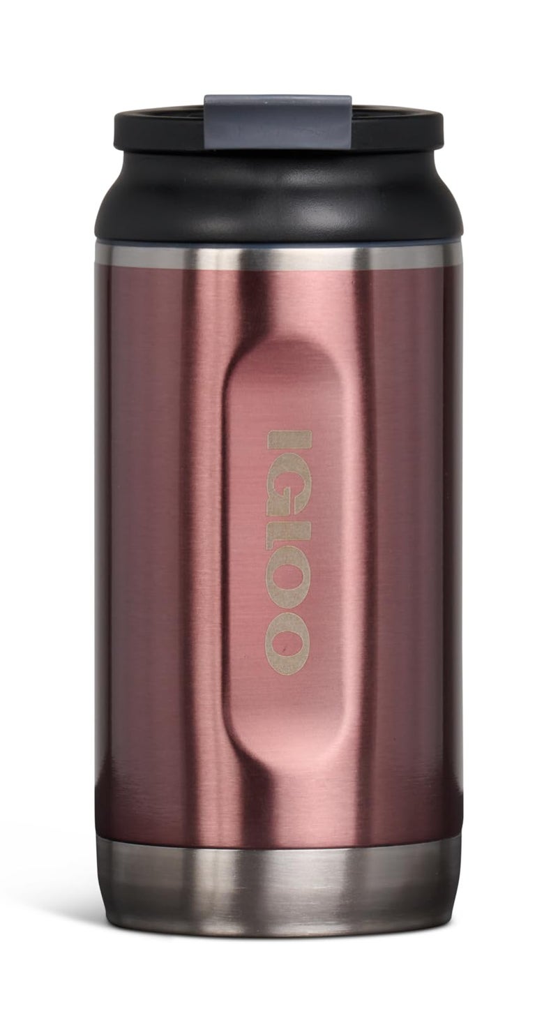 Igloo, 12 OZ Stainless Steel, Tumbler, Flip â€˜nâ€™ Sip, Flamingo - Image 1