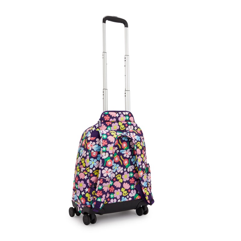 Kipling  New Zea Fairy Flower Large Wheeled Backpack with Laptop Compartment I4674-9MO - Image 2