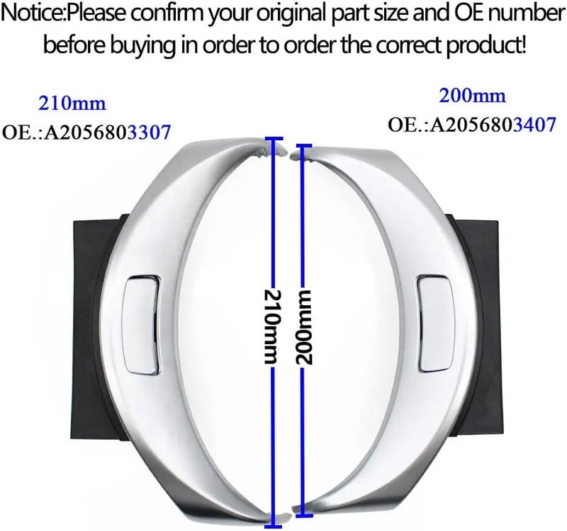 Goodithy Center Console Armrest Switch Cover for Mercedes Benz - Image 3