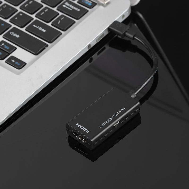 1080P Micro USB to HDMI Adapter 8-channel Stereo Sound 5pin HDMI Video Adapter for Android - Image 5