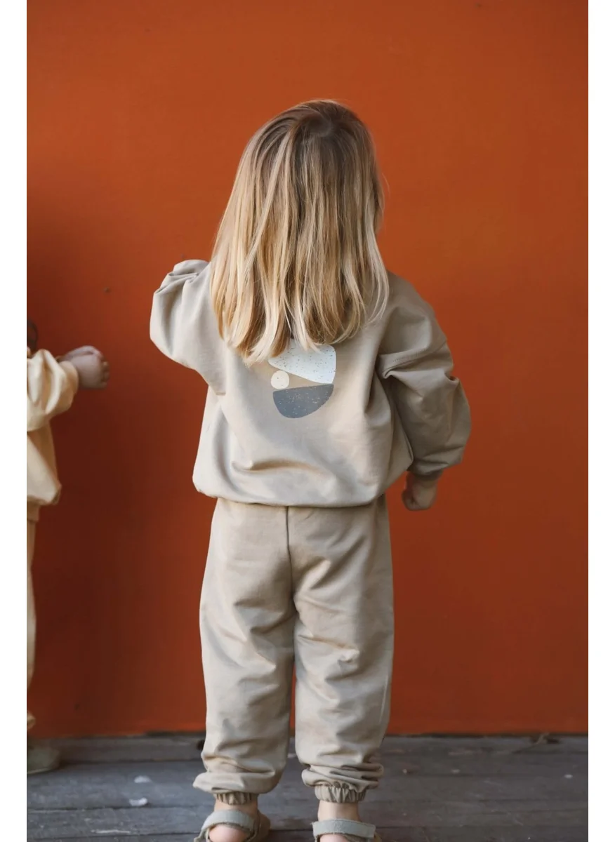 Ohlala Koala Mink Back Printed Seasonal Tracksuit Set