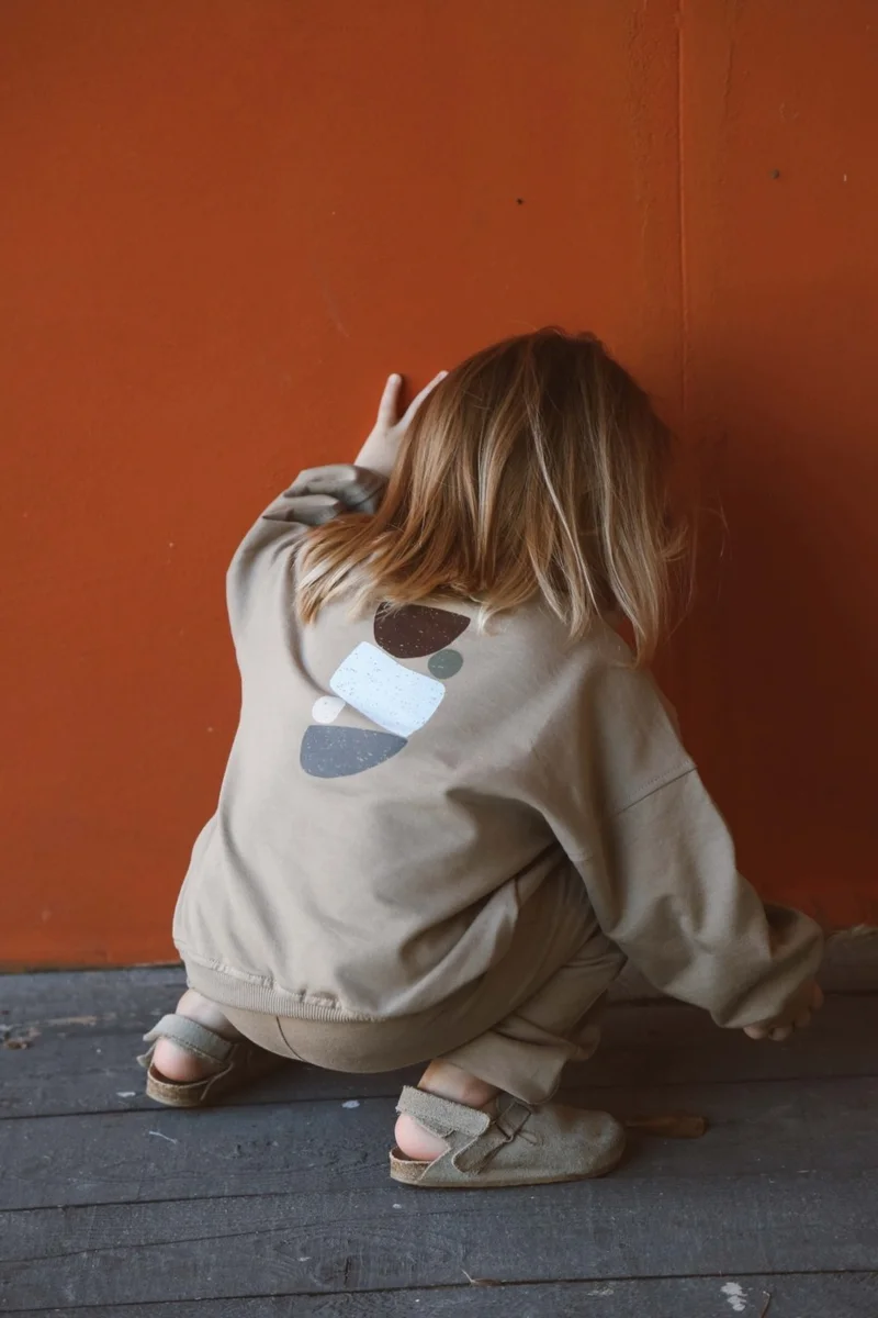 Ohlala Koala Mink Back Printed Seasonal Tracksuit Set