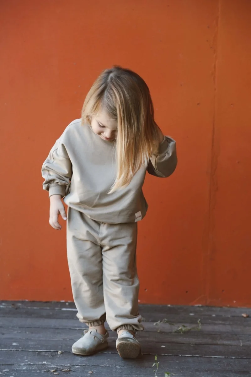 Ohlala Koala Mink Back Printed Seasonal Tracksuit Set