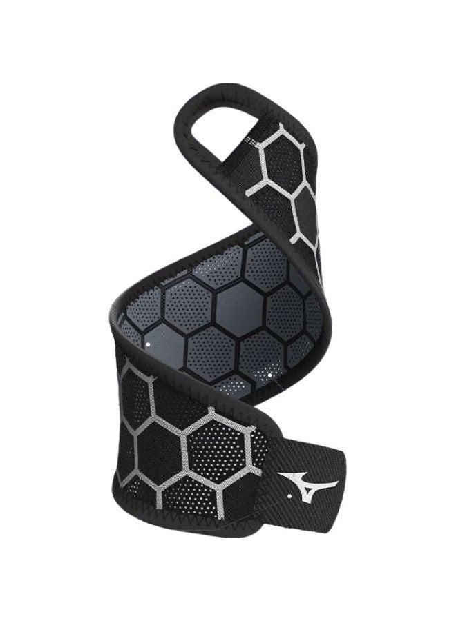 Mizuno حماية المعصم، رياضة التهاب الأوتار، مضادة للالتواء، ضغط بنش، للرجال والنساء، كرة السلة، كرة الريشة، التنس، 2507 أسود، قطعة واحدة - Image 3