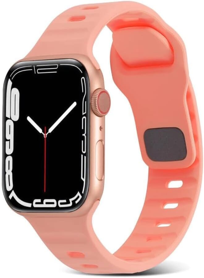 Next Next Store Compatible with iWatch Band 42mm 44mm 45mm 49mm, Soft Silicone Breathable Sport Band Compatible with Ultra/Ultra2 iWatch SE Series 1/2/3/4/5/6/7/8/9