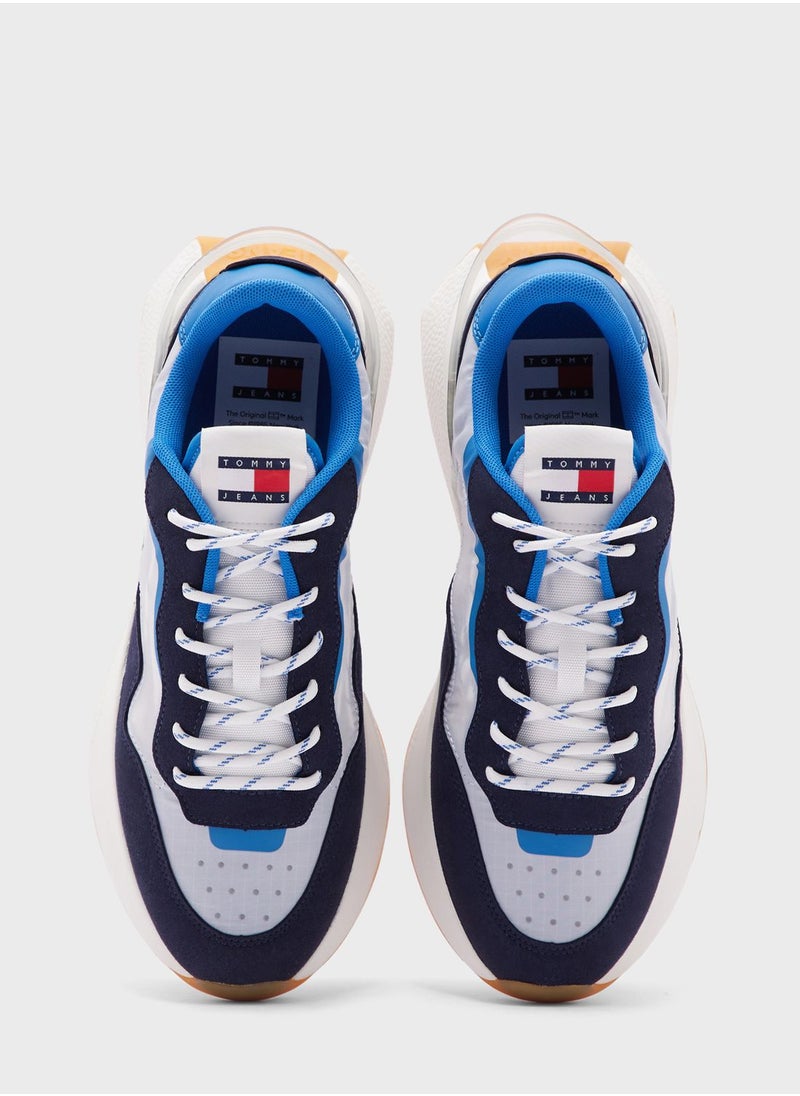 TOMMY JEANS Runner Lace Up Sneakers  - Image 4