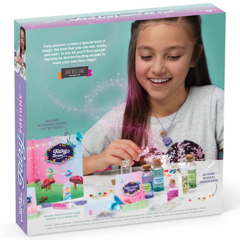 Craft Tastic Craft-tastic – Fairy Potions Craft Kit – Make 9 Magical Fairy Potions - Image 2