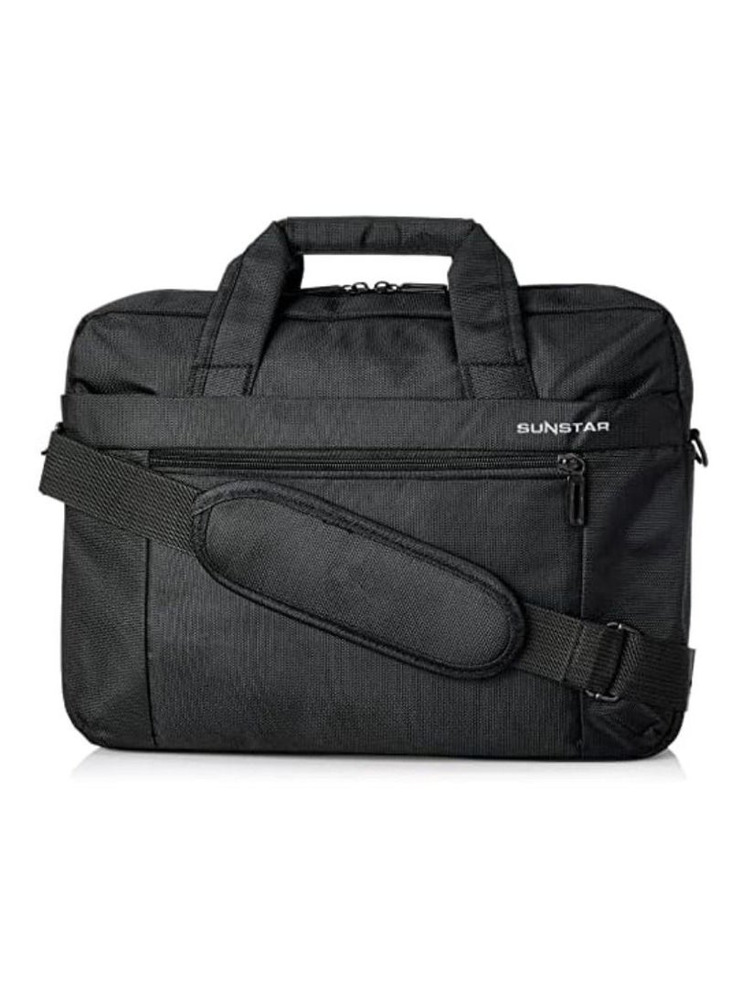 okade T14 Sunstar Laptop Bag Compatible with 14.3" and 13.3" Laptops, Unisex Synthetic Fiber Handheld or Backpack Bag - 29 * 36 * 7 cm Black