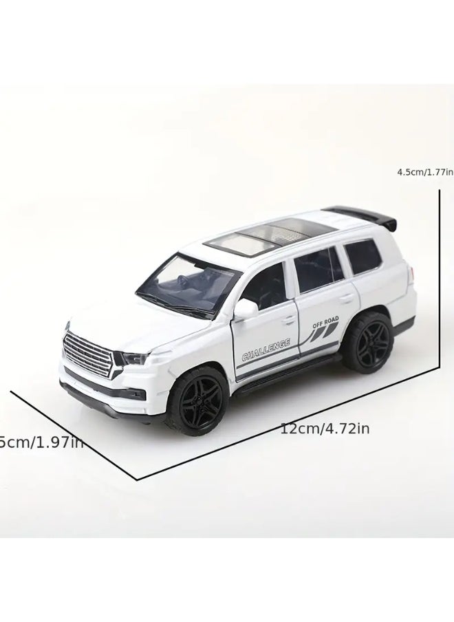MUMS PLANET Metal Diecast Model Car with Opening Doors - White Diecast Car - Realistic Miniature Model, Accurate Scale, for Kids and Collectors - High Quality Toy - Car Toy  - Image 5
