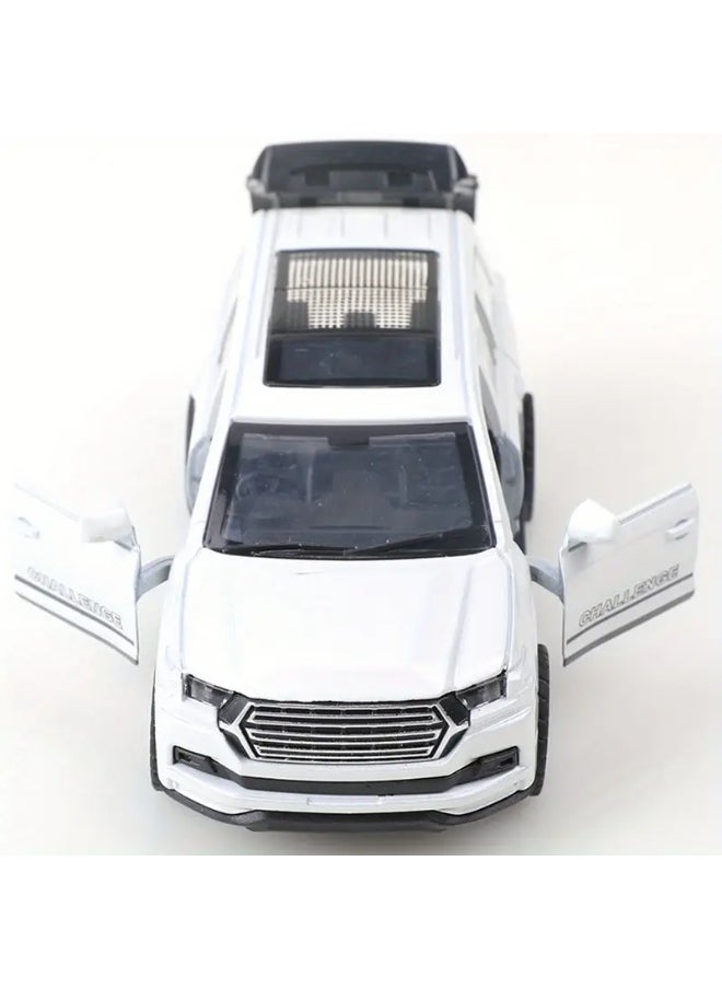MUMS PLANET Metal Diecast Model Car with Opening Doors - White Diecast Car - Realistic Miniature Model, Accurate Scale, for Kids and Collectors - High Quality Toy - Car Toy  - Image 3