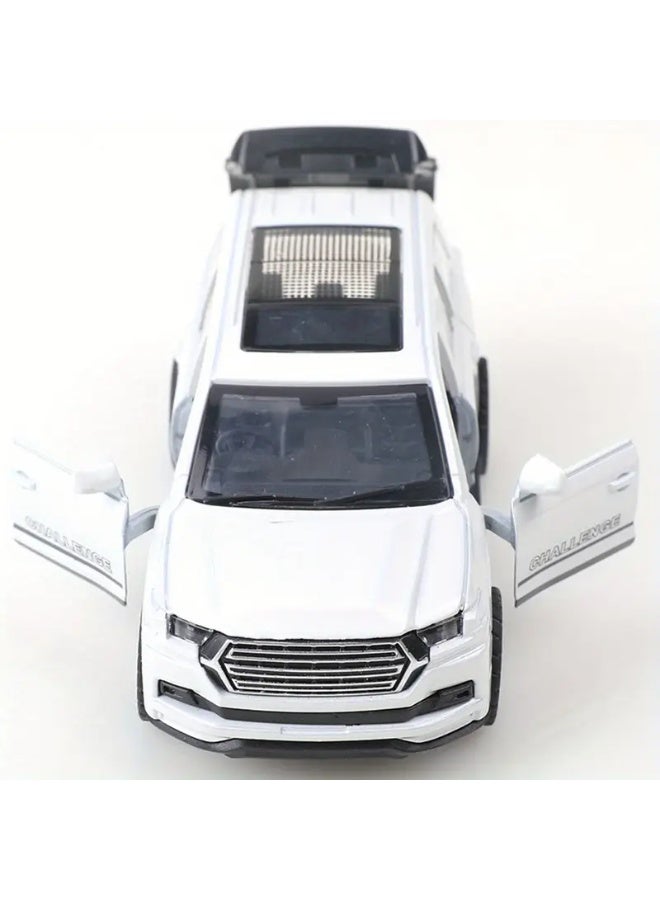 MUMS PLANET Metal Diecast Model Car with Opening Doors - White Diecast Car - Realistic Miniature Model, Accurate Scale, for Kids and Collectors - High Quality Toy - Car Toy-Gift for children-children's entertainment game-toy cars- children's cars-car games-children's games-car - Image 4