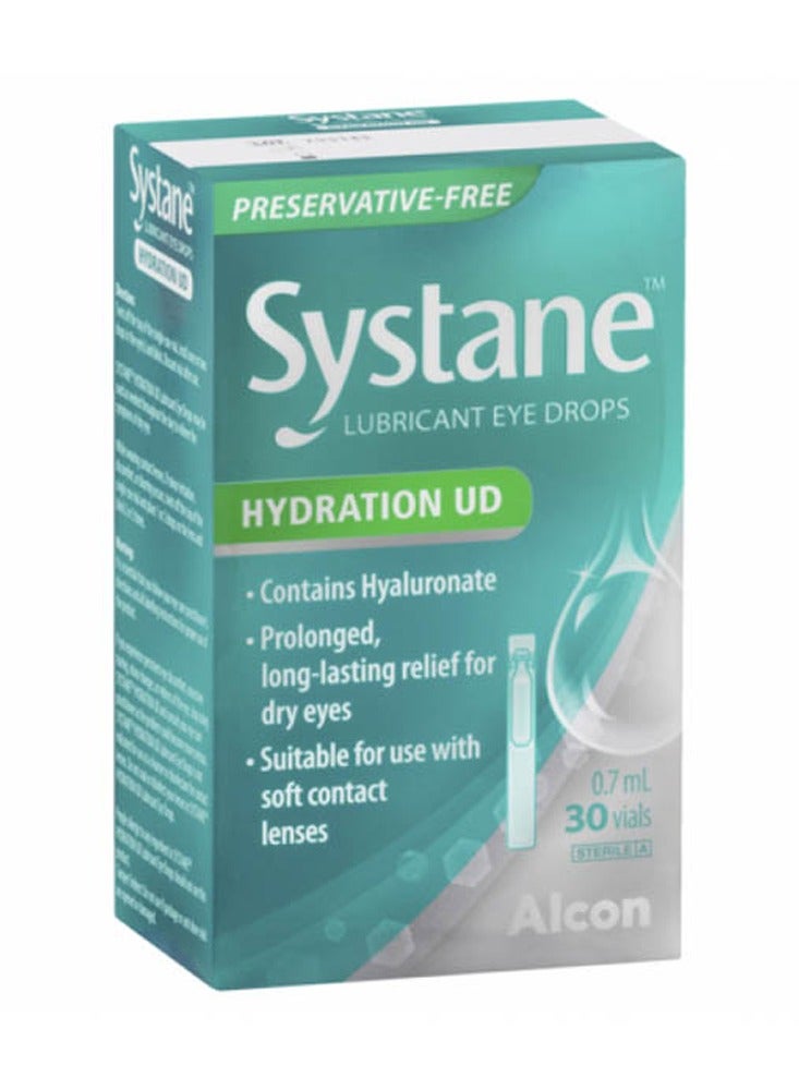 Systane Hydration Ud Eye Drop 0.7Mlx30'S (Vials)