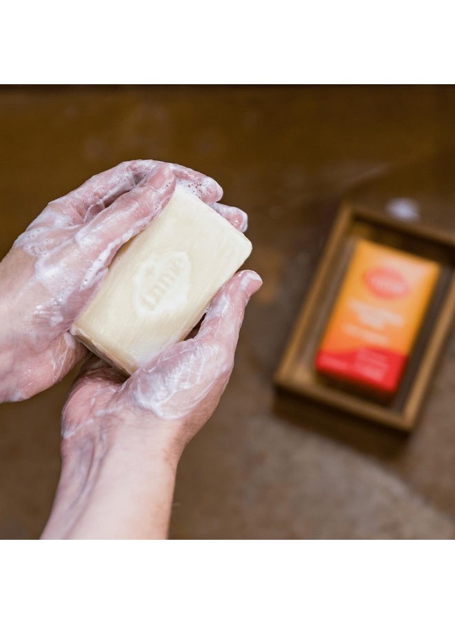 Whole Body Deodorant And Soap2.6 Oz Smooth Solid Stick With 72 Hr Odor Control (2 Pack) And 5 Oz Triple Milled Soap (2 Pack)Aluminum Free Baking Soda Free And Skin Loving (Clean Tangerine)