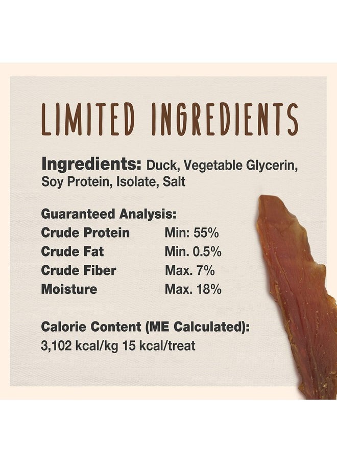 Cadet Cadet Gourmet Duck Breast Jerky Dog Treats, Healthy, Long-Lasting High-Protein Training Treats for Small & Large Dogs, 40 oz.  - Image 4