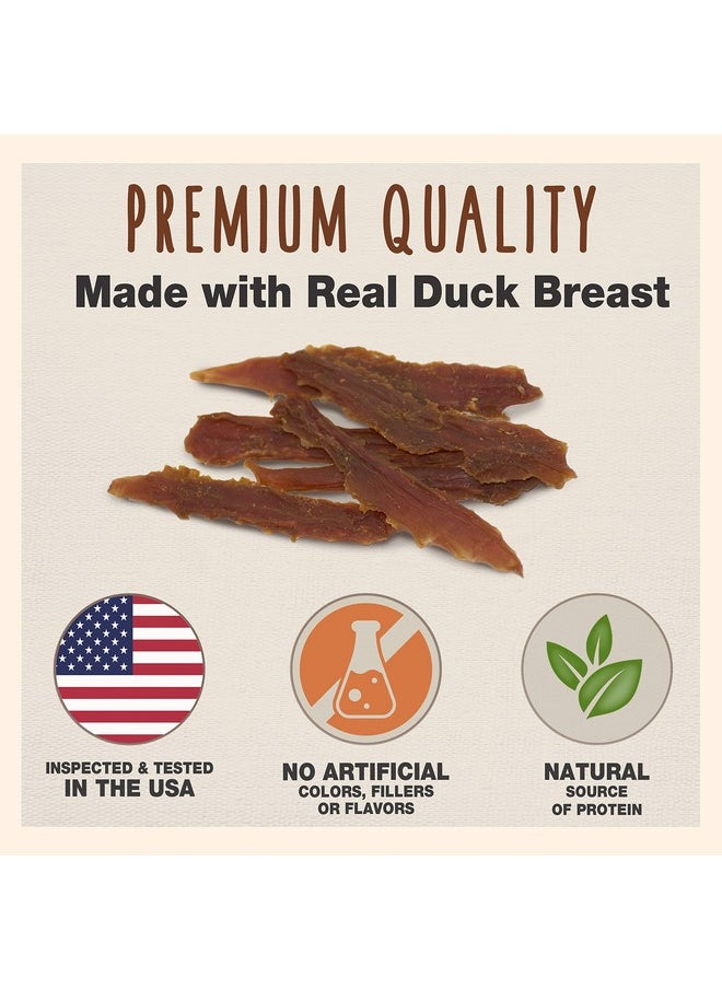 Cadet Cadet Gourmet Duck Breast Jerky Dog Treats, Healthy, Long-Lasting High-Protein Training Treats for Small & Large Dogs, 40 oz.  - Image 2