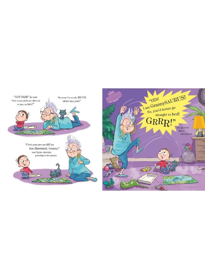 Grannysaurus: The funny new illustrated children’s picture book, full of dinosaurs, from number-one bestselling author David Walliams!  - Image 3