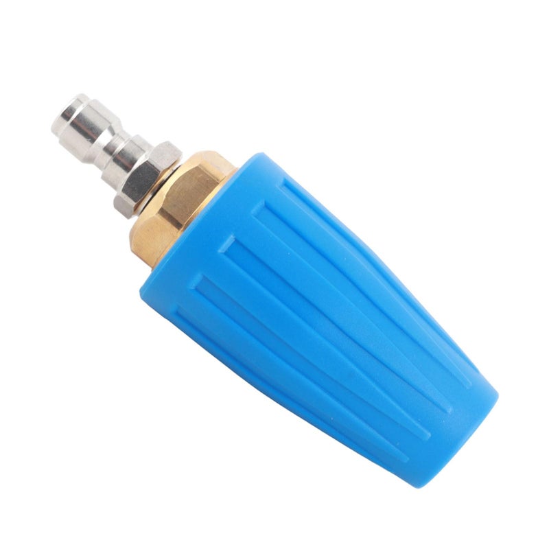 025 Size 1 4 Inch Quick Connect Turbo Nozzle High Pressure Washer Rotating Nozzle 3000 PSI Brass Stainless Steel - Image 4