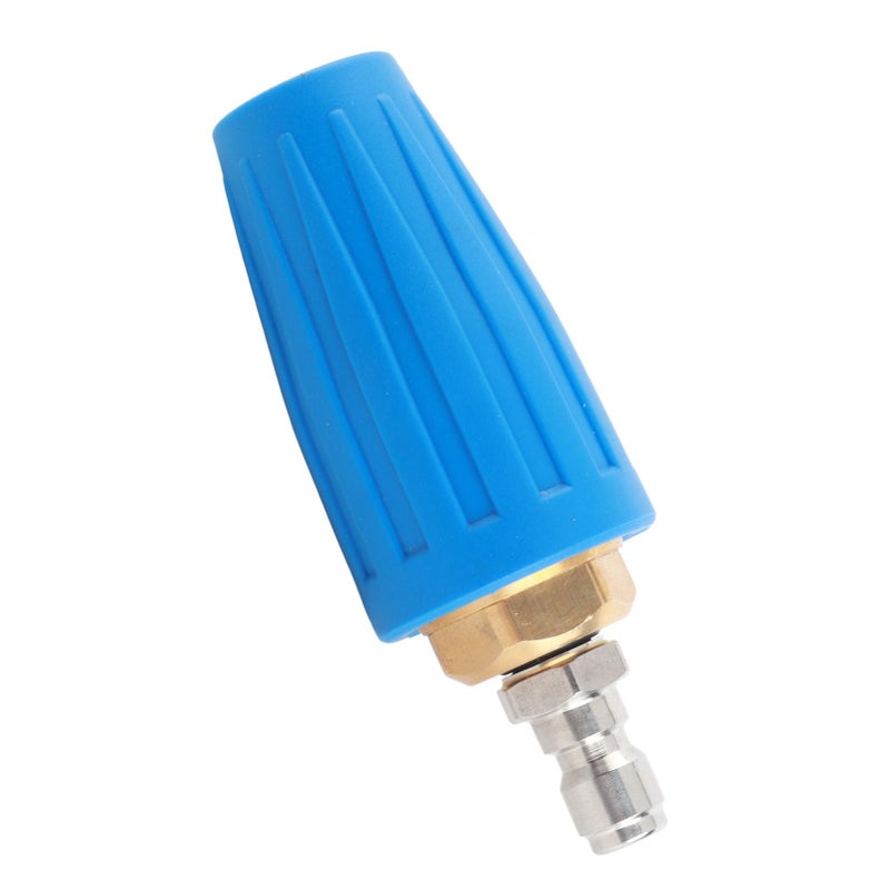 025 Size 1 4 Inch Quick Connect Turbo Nozzle High Pressure Washer Rotating Nozzle 3000 PSI Brass Stainless Steel - Image 5
