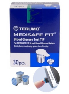 Medisafe Fit 30 Pieces Blood Glucose Test Tip From