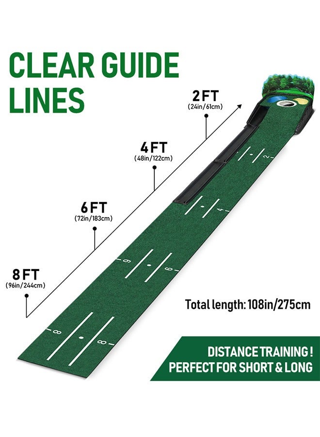 Putting Green: Perfect Your Golf Skills with Realistic Home Practice - Improve Your Putting Stroke, Lower Your Scores, and Enjoy Convenient, Training Anytime, Anywhere! - Image 4