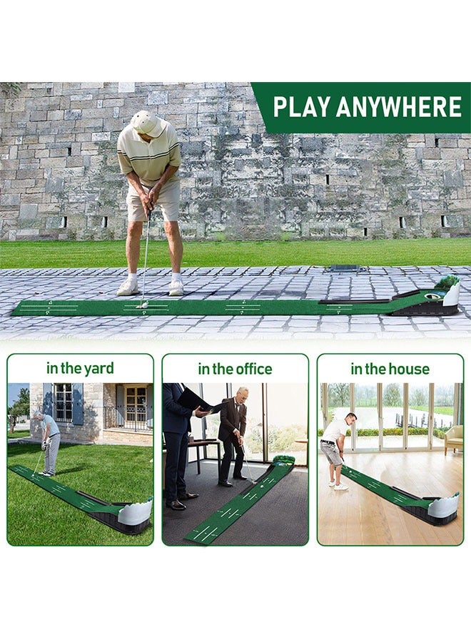 Putting Green: Perfect Your Golf Skills with Realistic Home Practice - Improve Your Putting Stroke, Lower Your Scores, and Enjoy Convenient, Training Anytime, Anywhere! - Image 5