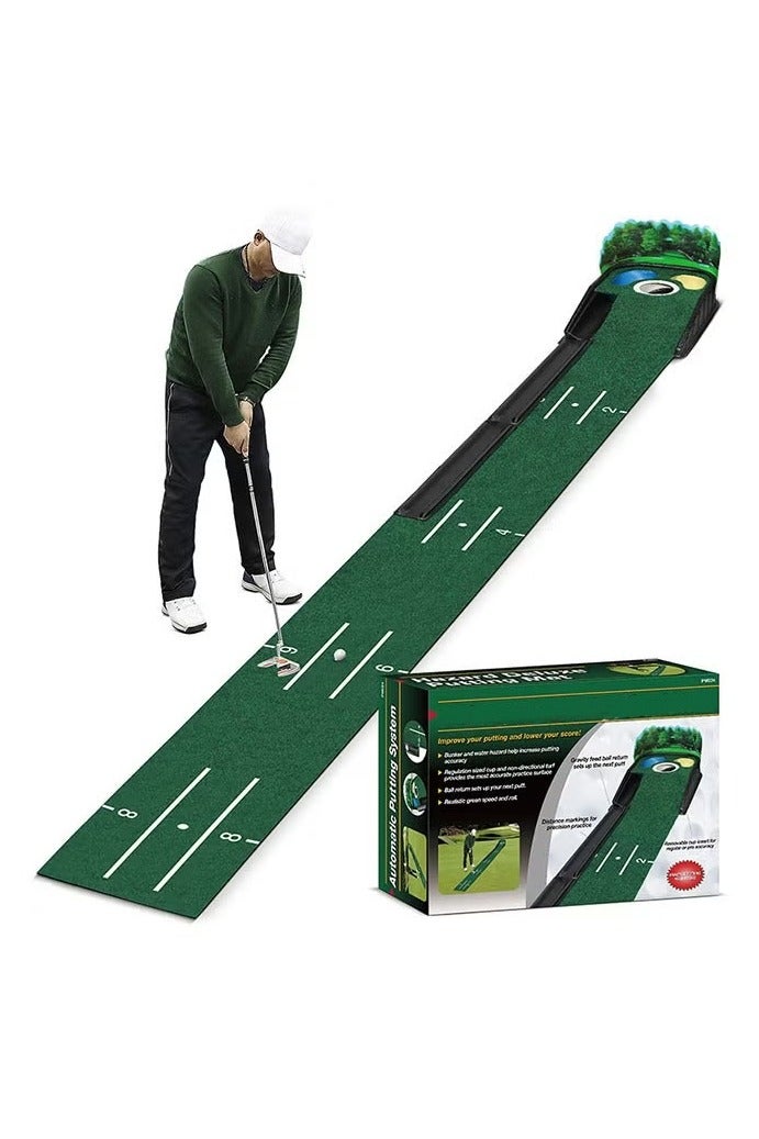 Putting Green: Perfect Your Golf Skills with Realistic Home Practice - Improve Your Putting Stroke, Lower Your Scores, and Enjoy Convenient, Training Anytime, Anywhere! - Image 1