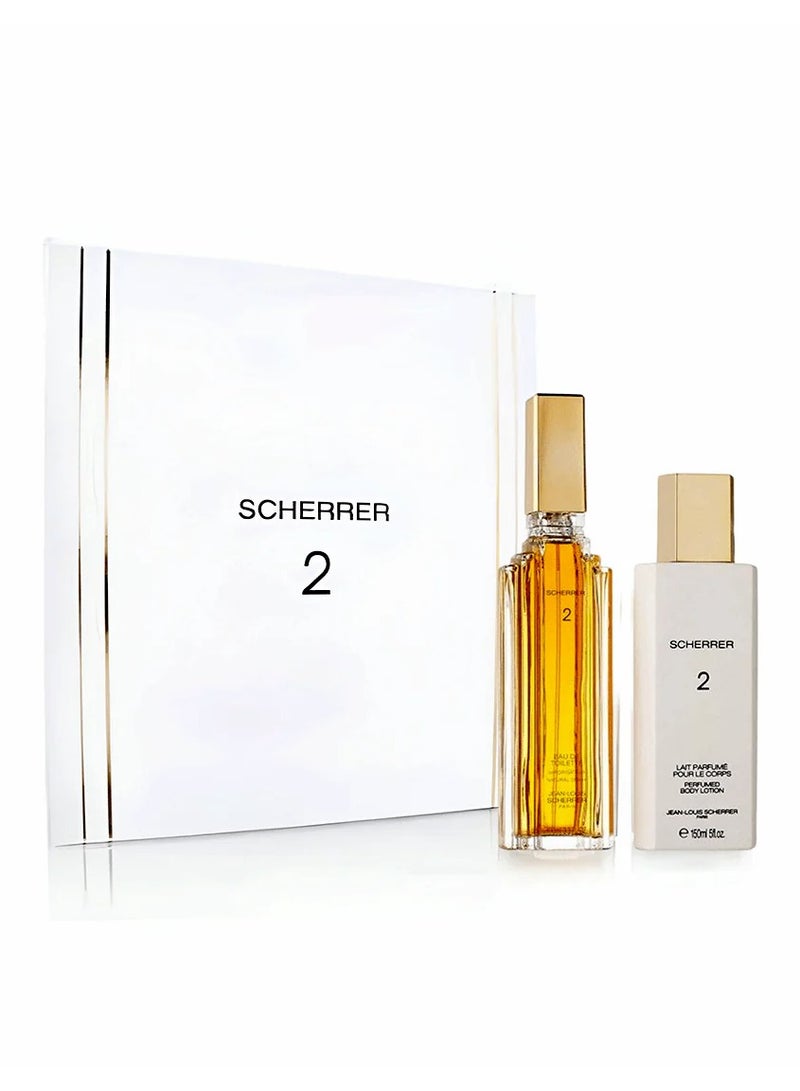 Jean Louis Scherrer Scherrer 2 Gift Set (Eau de Toilette 100ml + Body Lotion 150ml) - Image 1