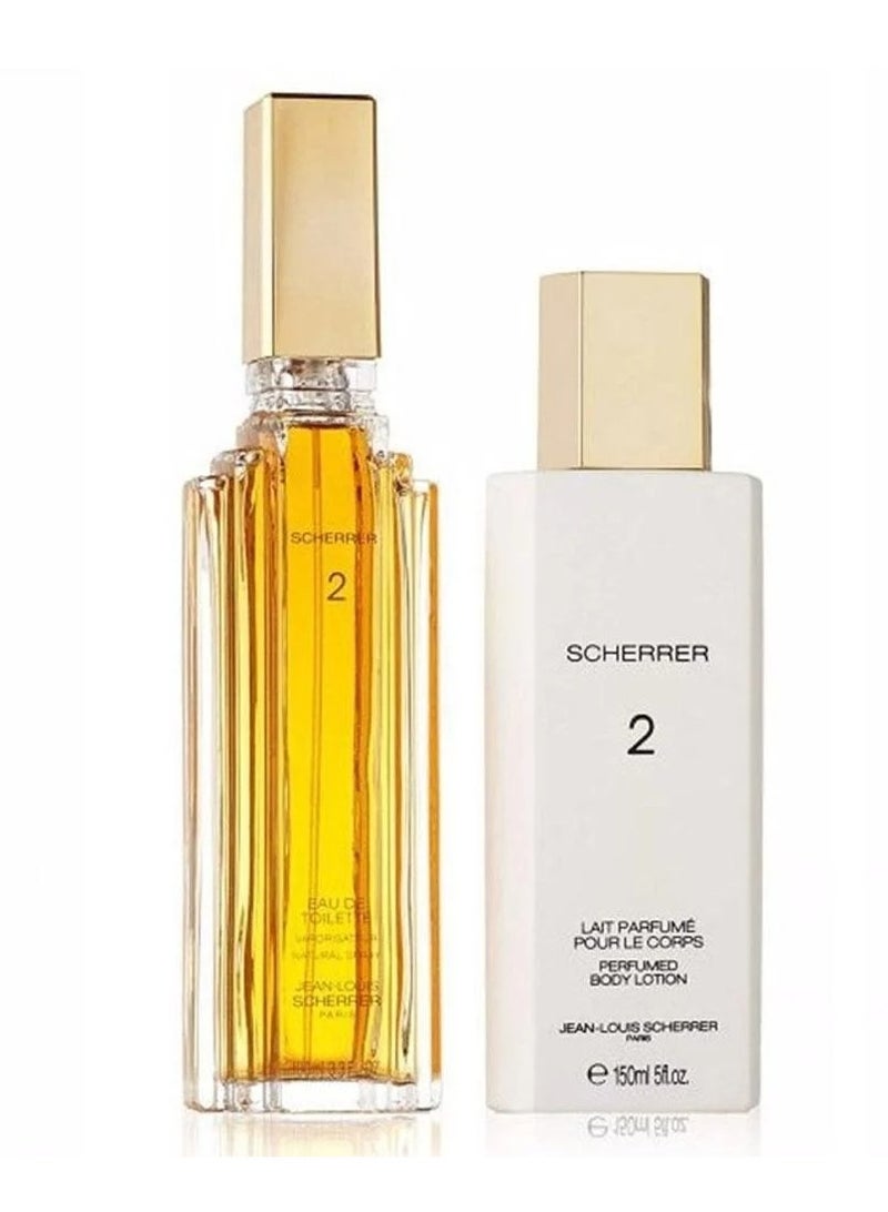 Jean Louis Scherrer Scherrer 2 Gift Set (Eau de Toilette 100ml + Body Lotion 150ml) - Image 2