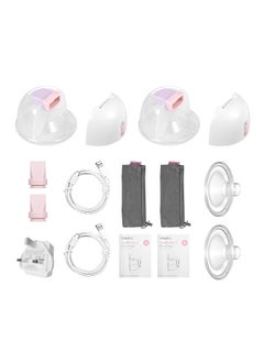 YOUHA INs Gen2 2 Packs Wearable Hands Free Electric Breast Pump Silent Invisible 3 Modes 9 Levels Suction 150 ml Large Capacity With Carrying Bag  - Image 2