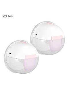 YOUHA INs Gen2 2 Packs Wearable Hands Free Electric Breast Pump Silent Invisible 3 Modes 9 Levels Suction 150 ml Large Capacity With Carrying Bag  - Image 4