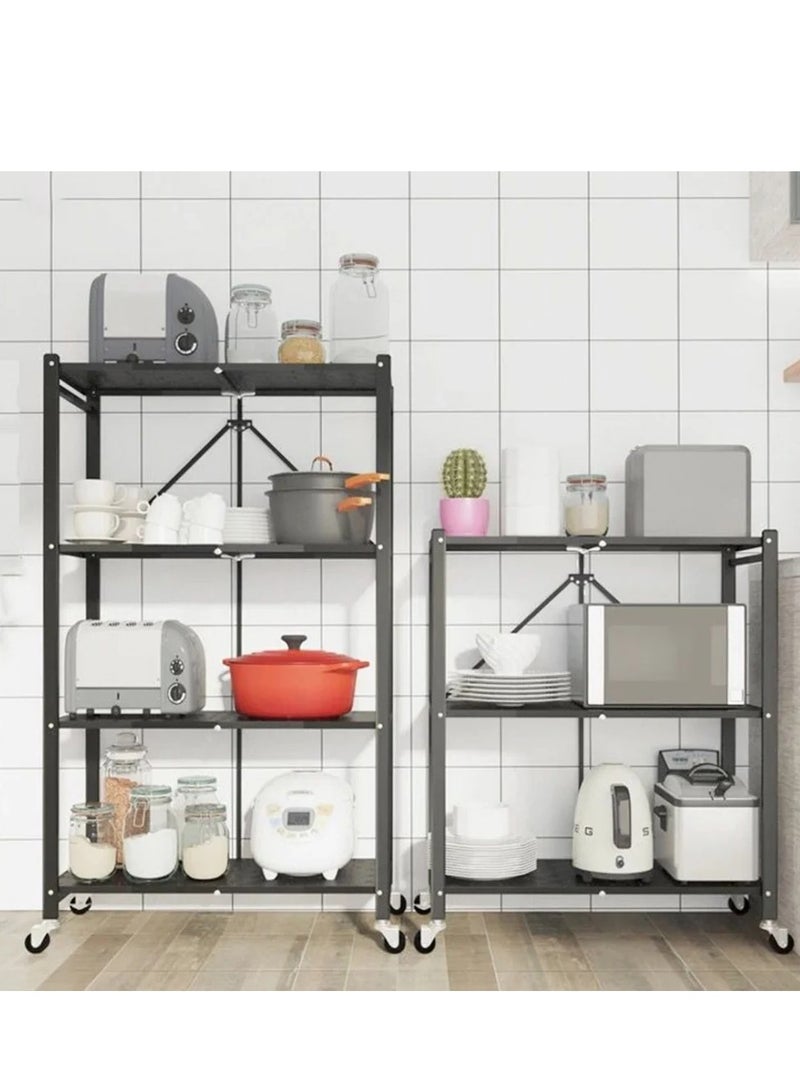 Estilo 4-Tier Foldable Storage Shelves - Image 2