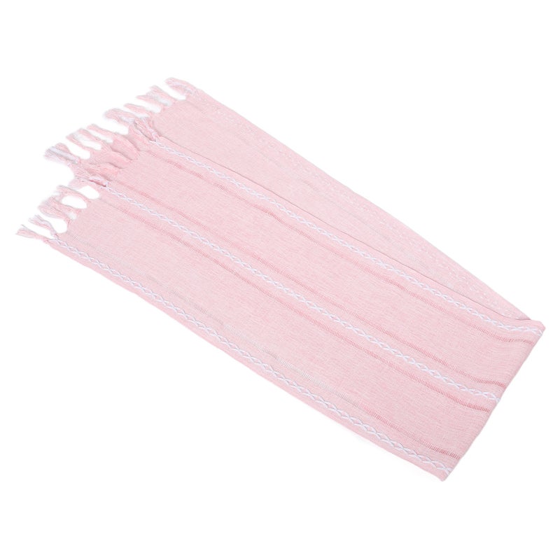 Boho Table Runner With Tassels Farmhouse Table Runner Rustic Macrame Tablecloth For Home Dining Bedroom Decor Bridal Shower - Image 5