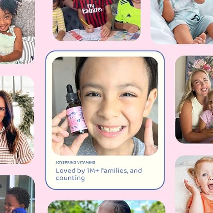 JoySpring Calmify Magnesium Glycinate for Kids | Liquid Magnesium with L-Theanine Supplement | Chamomile Extract & Passion Flower Extract | Sugar-Free Calm Drops | 1 fl oz (30 Servings) - Image 4
