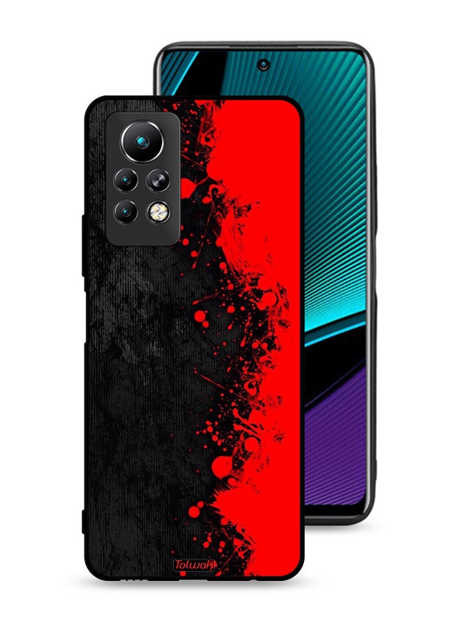 Tolwak Infinix Note 11 Pro Protective Case Cover Paint Abstract Pattern - Image 1