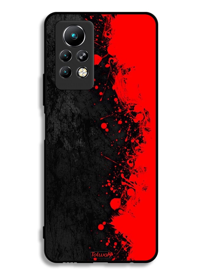 Tolwak Infinix Note 11 Pro Protective Case Cover Paint Abstract Pattern - Image 2