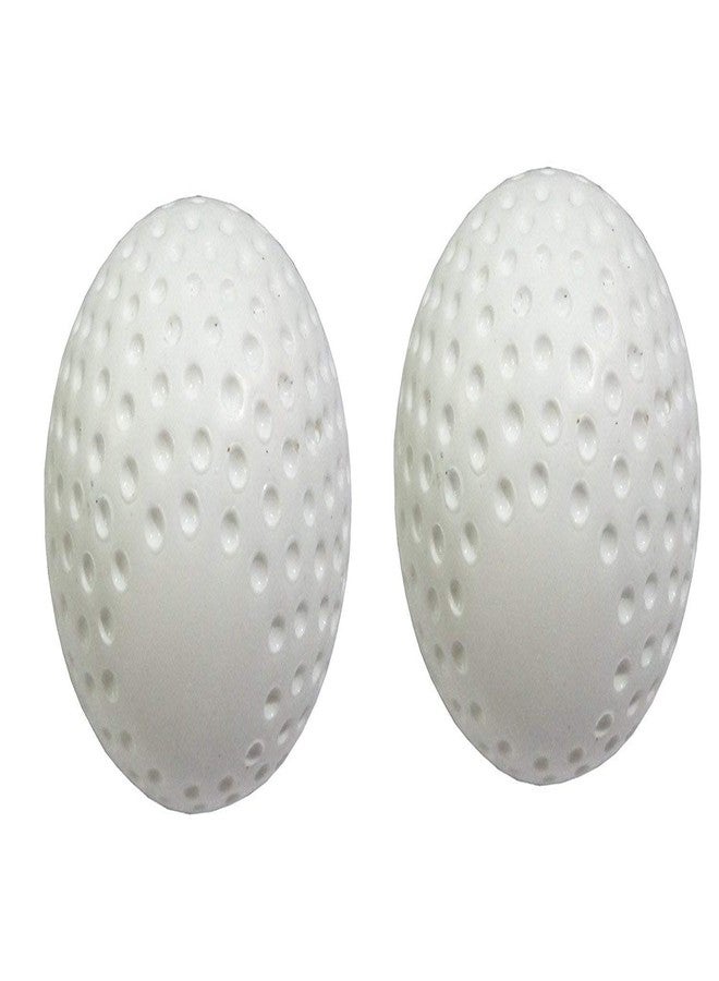 ADDICTION Field Hockey Practice Balls, White, Dimpled Surface, Pack of 2 - Durable, High-Performance Balls for Training & Skill Development, Ideal for Field Hockey Players - Image 1